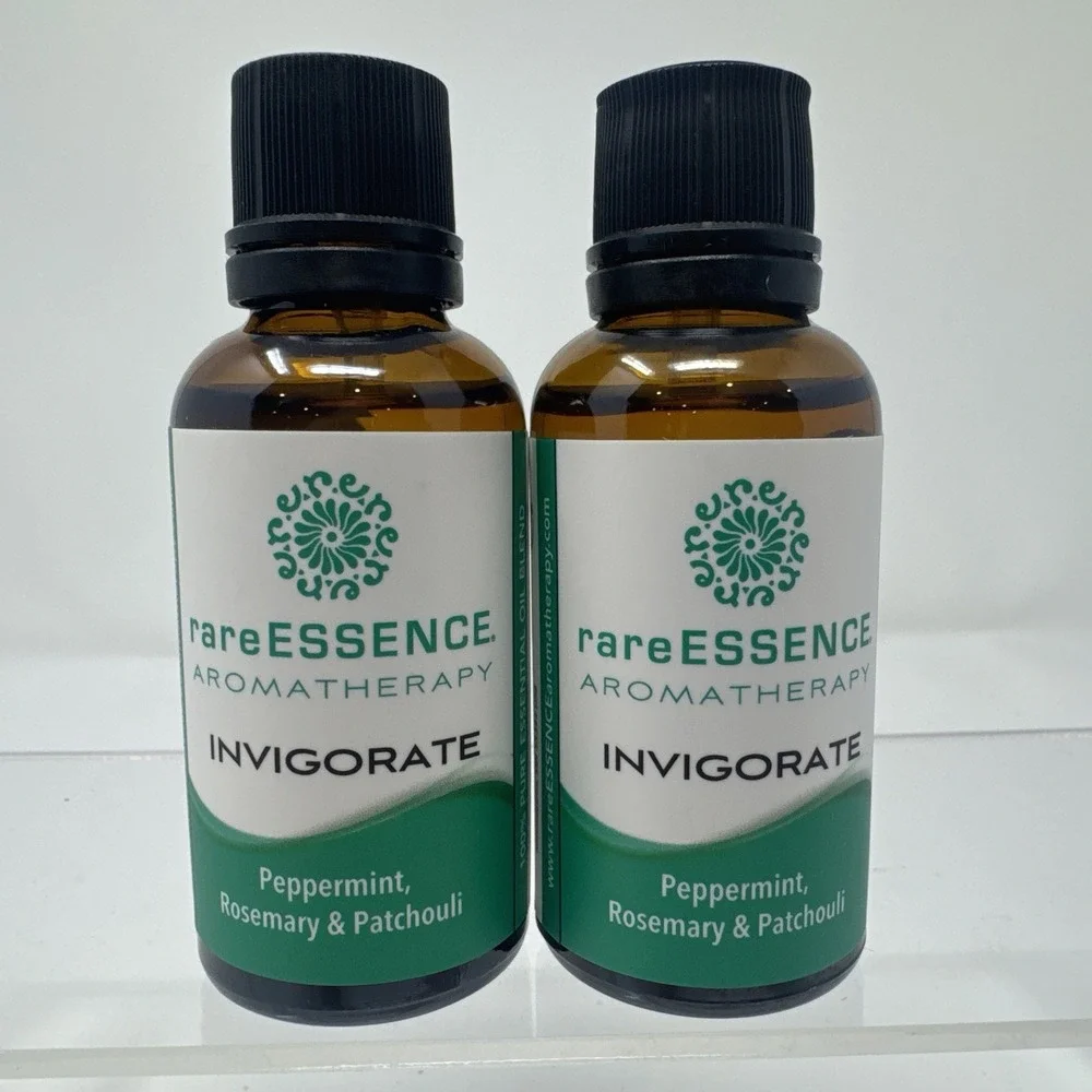 2 RareESSENCE Aromatherapy Invigorate 100% Pure Essential Oil Blend 30ml 1 Fl Oz